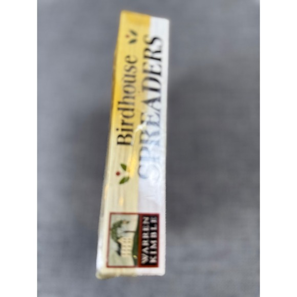 Warren Kimble Birdhouse Spreaders Set 4 Cheese Butter Knives Wood Handle - Picture 4 of 4